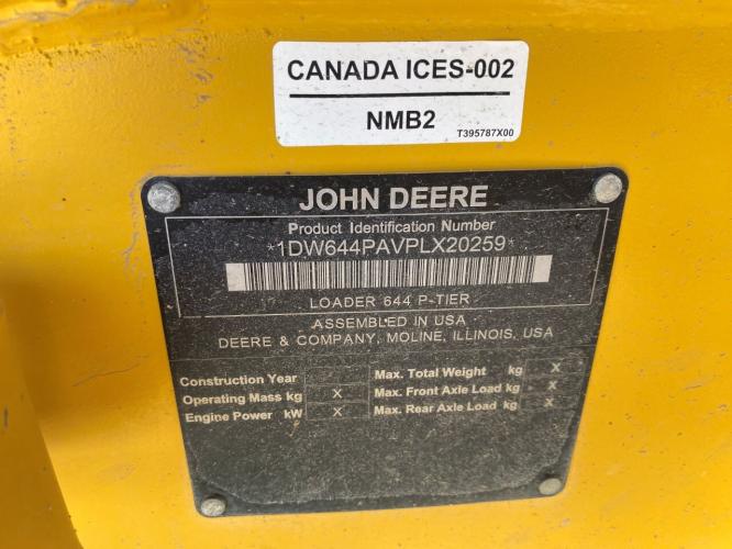John Deere 644 P