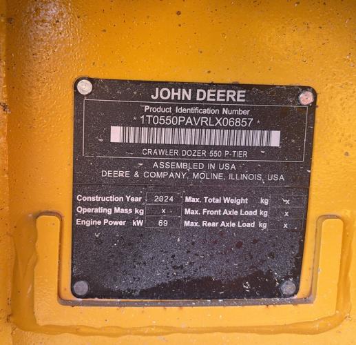 John Deere 550 P