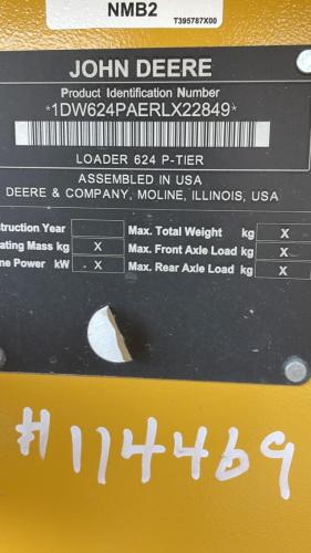 John Deere 624 P