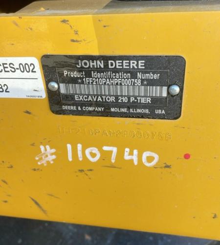 John Deere 210 P