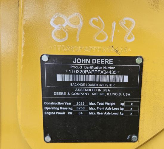 John Deere 320 P