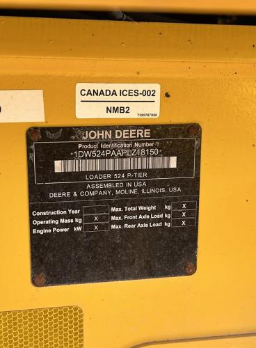 John Deere 524 P