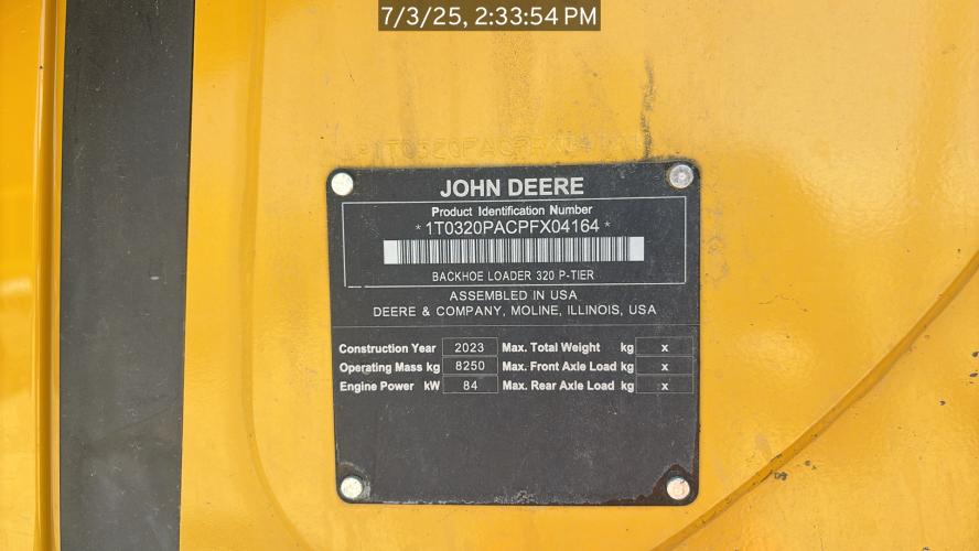 John Deere 320 P