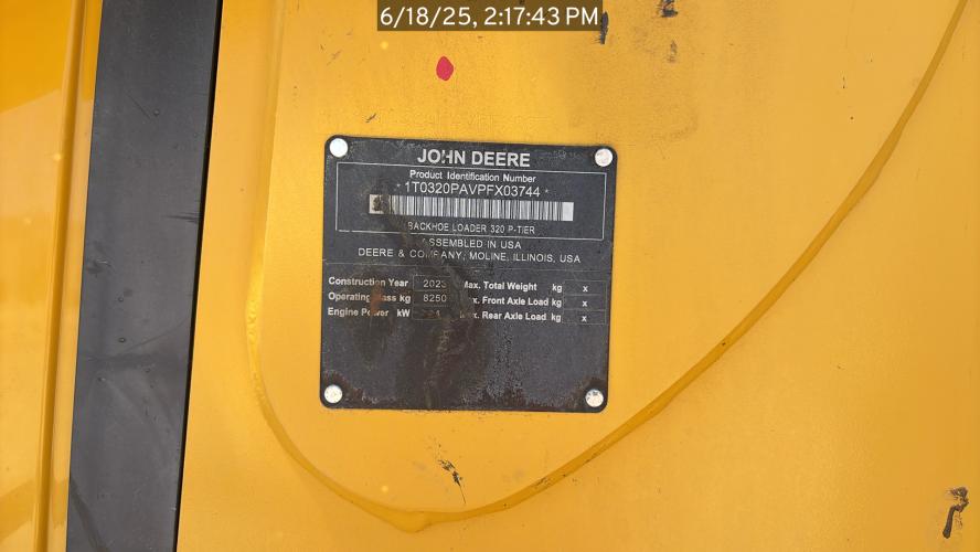 John Deere 320 P