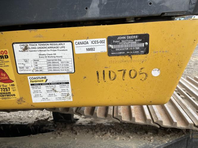 John Deere 210 P