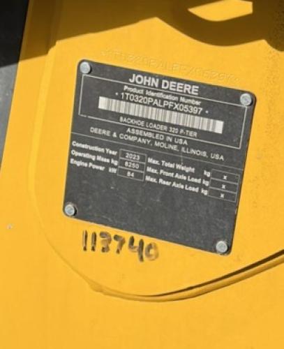 John Deere 320 P