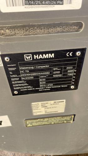 Hamm HC 70i