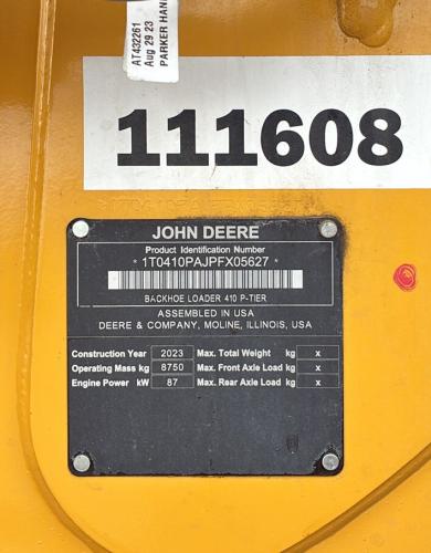 John Deere 410 P