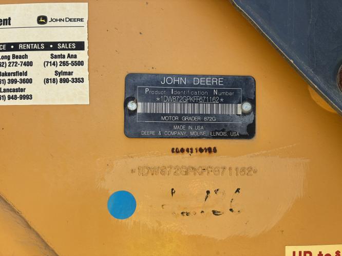 John Deere 872G