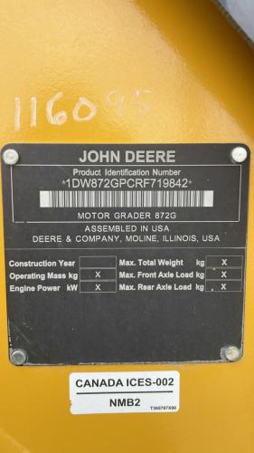 John Deere 872G
