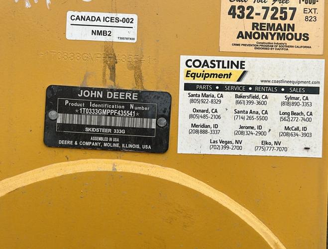 John Deere 333G