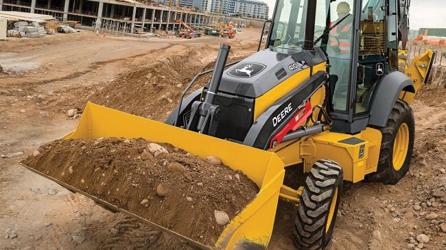 410 P-Tier Backhoe