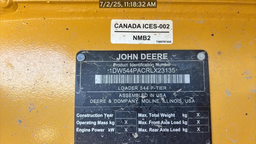 John Deere 544 P