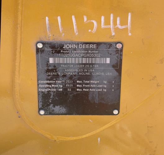John Deere 210 G