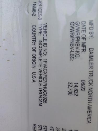 FREIGHTLINER BUSINESS CLASS M2 106