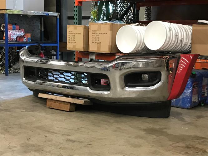 RAM New Chrome Take Off Bumper