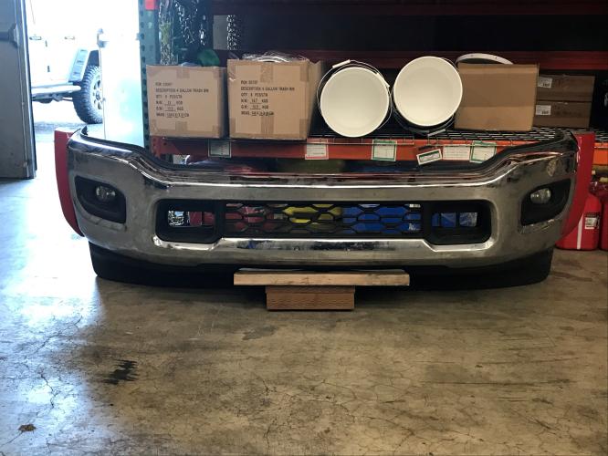 RAM New Chrome Take Off Bumper