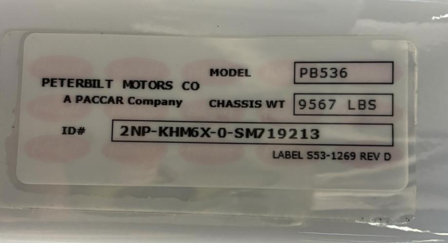 PETERBILT 536