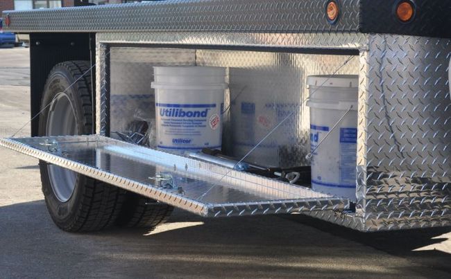 Under-Deck Mounted Storage Boxes