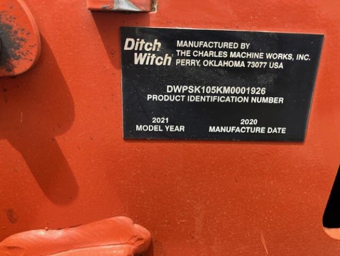 Ditch Witch SK1050 SINGL