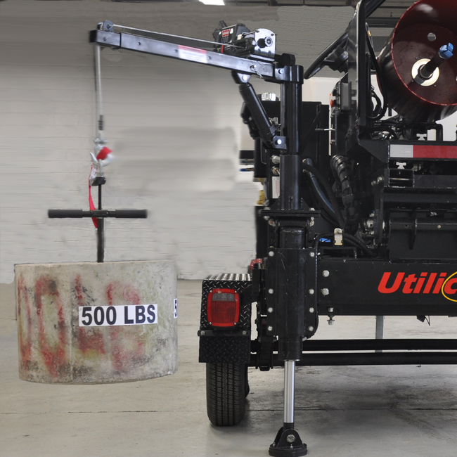 500-lb. Capacity Core Hoist for MD-300 or MPX