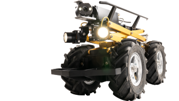 Subsite Equipment Steerable Storm Drain Tractor