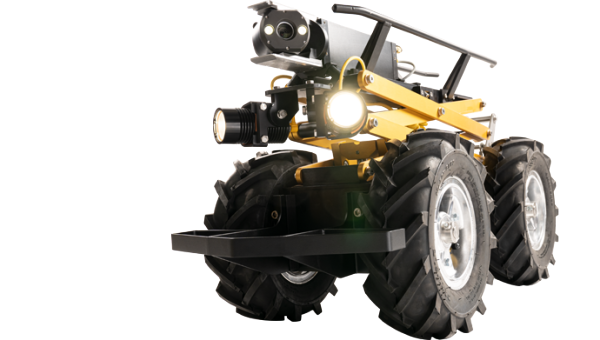 Subsite Equipment Steerable Storm Drain Tractor