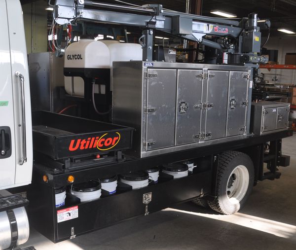 Utilicor Deck Mounted Storage Box - Aluminum