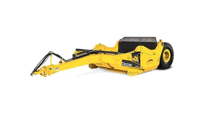 2412DE 2-Tire Ejector Scraper