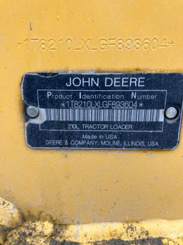 John Deere 210L