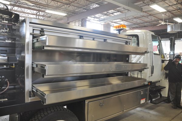 Utilicor Aluminum Tool Box with Roll-Up Doors