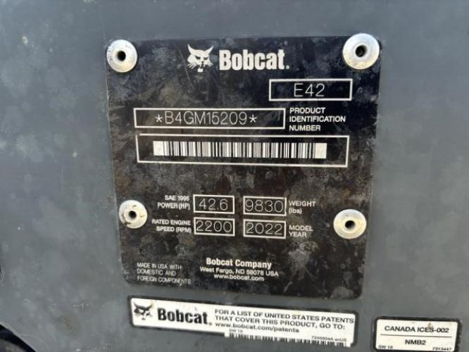 BOBCAT E42R2