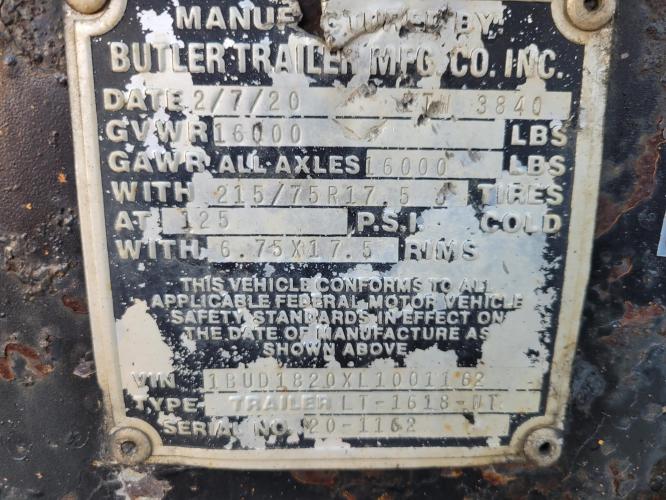 BUTLER LT-1618-W