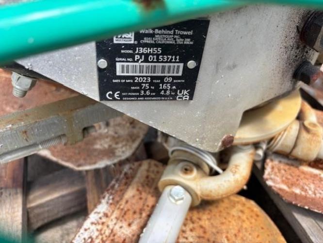 MULTIQUIP WHITEMAN J36H55