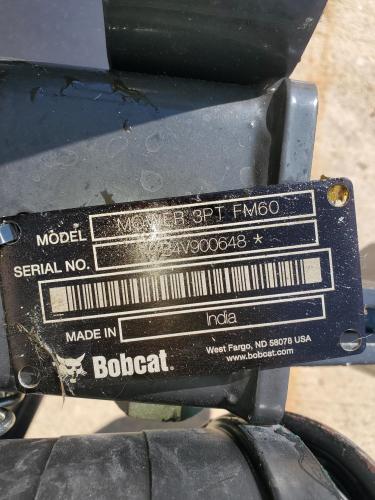 BOBCAT 3PT FINISH MOWER 60" CT