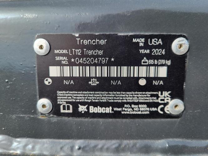 BOBCAT LT112 TRENCHER