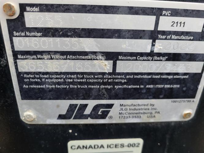 JLG 1255