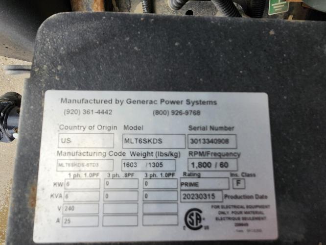 GENERAC MLT6S