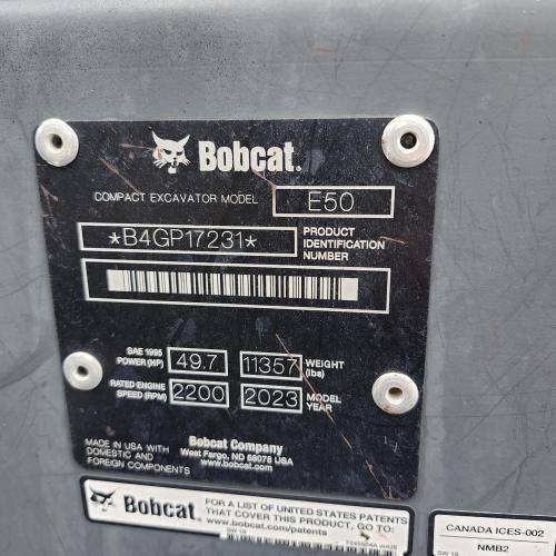 BOBCAT E50