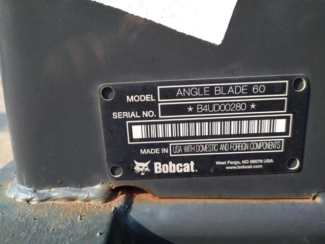 BOBCAT 60" ANGLE BLADE 3PT