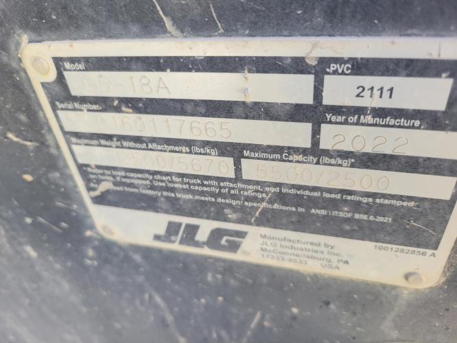 JLG G5-18A