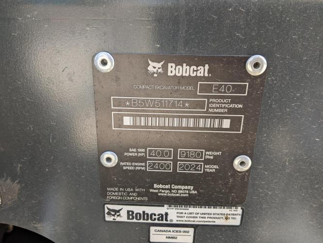 BOBCAT E40