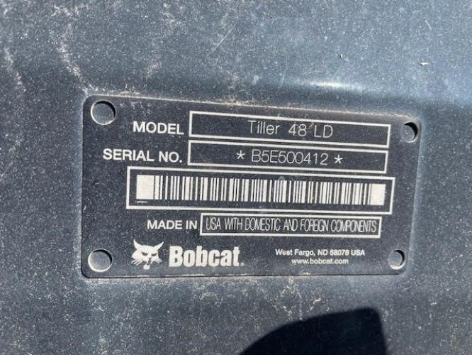 BOBCAT 48" TILLER 3PT