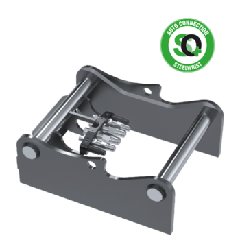 Steelwrist SQ80 Weld On Adaptor - High (28-40 tonnes)