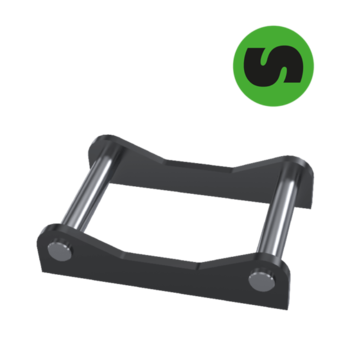Steelwrist S40 Weld On Adaptor (2-6 tonnes)