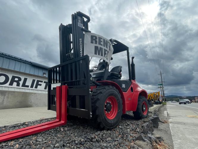 Hangcha RT35F Rough Terrain Forklift
