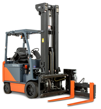 Toyota Core Electric Turret Forklift (2,500 LBS)