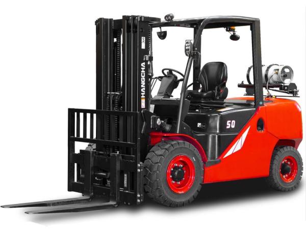 HANGCHA Mid Pneumatic Forklift (8,000-11,000 LBS)