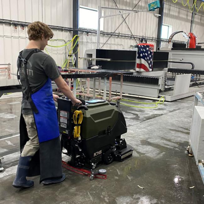K16 Walk-Behind Scrubber