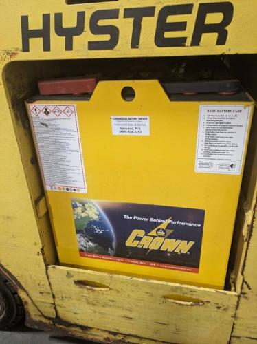 Hyster E40HSD Stand Up Dock Stocker